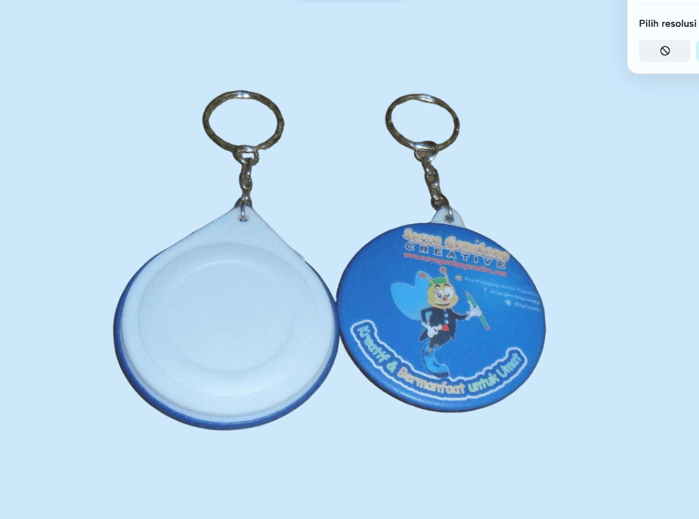 Pin Gantungan Kunci 58 mm