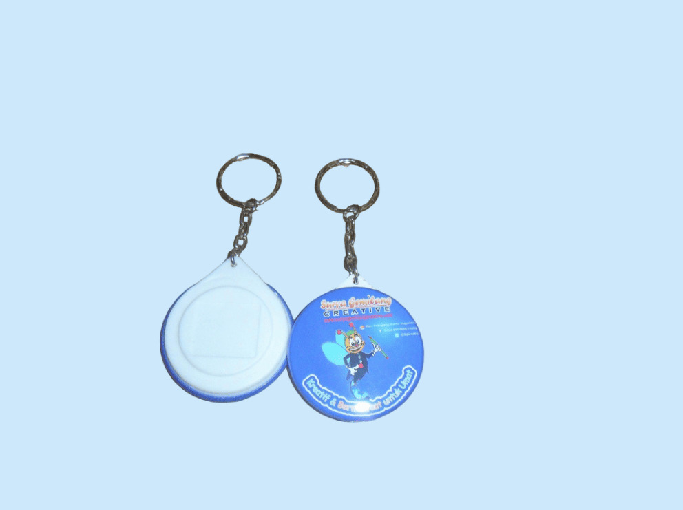 Pin Gantungan Kunci Biasa 44mm