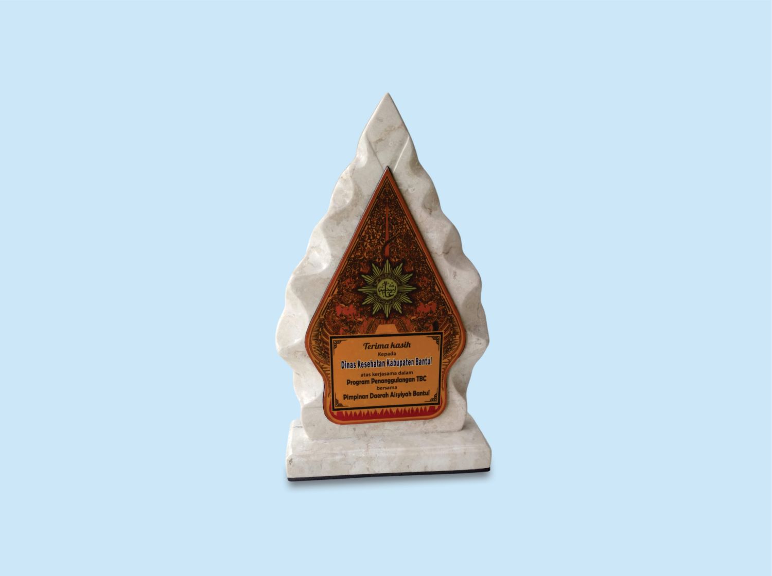 Plakat Marmer Gunungan