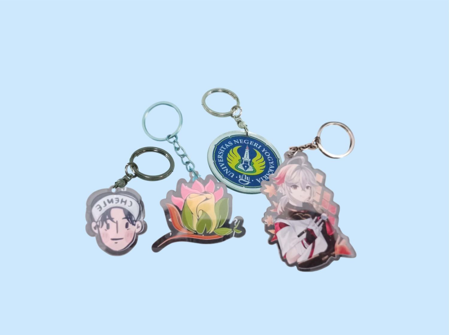 Gantungan Kunci Akrilik Custom