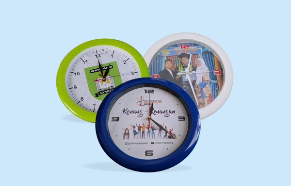 Jam Dinding Promosi Custom Standar