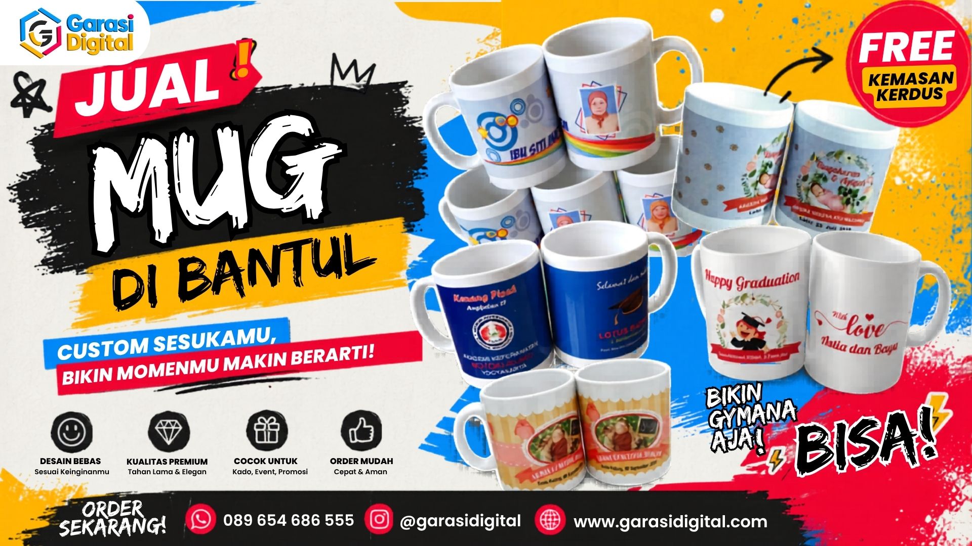 Jual Mug di Bantul: Temukan Souvenir Berkualitas dengan Harga Terjangkau