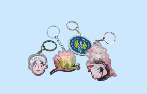 Gantungan Kunci Akrilik Custom