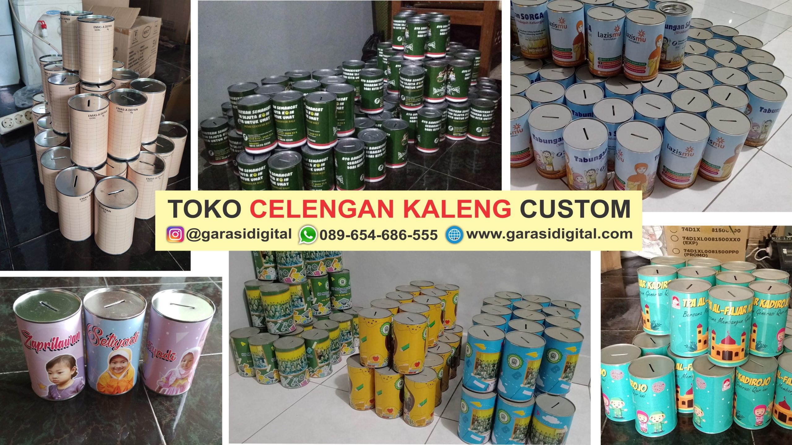 Toko Celengan Kaleng di Bantul: Souvenir Unik yang Bisa Dipesan Sesuai Desainmu